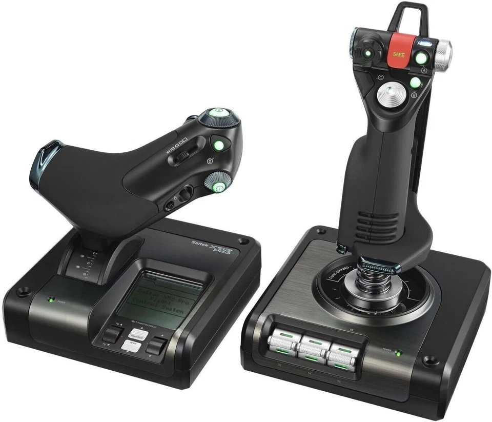 Piezas de repuesto para sistema de control de vuelo USB Logitech G Saitek X52 Pro Foto 1 de 1