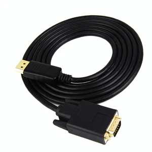 to Vga Cable DisplayPort Video Cord Adapter for Computer Projector - Afbeelding 1 van 12