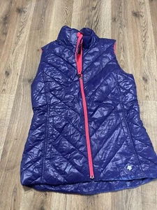 Tek Gear Jacket, Women's Size Small, Purple Pink, Full Zip, Vest, Quilted - Picture 1 of 7