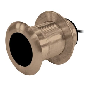 Garmin Airmar B117 8-pin 600W 50/200kHz Bronze Thru-Hull Depth/Temp Transducer - Picture 1 of 3