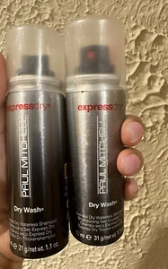 Paul Mitchell Dry Wash Express Dry Waterless Shampoo 1.1oz (2 pack) - Picture 1 of 1