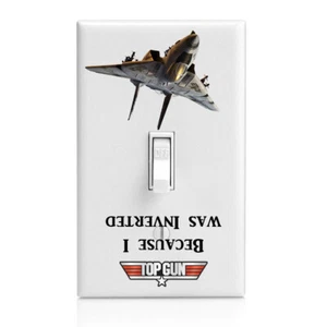 Inverted, Jet Light Switch Cover, Home Decor, Night Light, Cabinet knob, Outlet - Picture 1 of 12