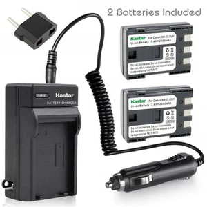 NB-2L Battery & Regular Charger for Canon PowerShot S30 S40 S45 S50 S60 S70 S80 - Picture 1 of 24