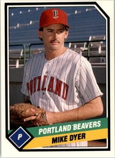 1989 Portland Beavers CMC #8 Mike Dyer