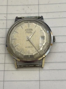 silver extra vintage watch peseux 336n orologio - Foto 1 di 8