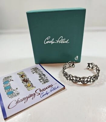 Carolyn Pollack Changing Seasons Summer Silver Cuff  - Image 1 of 3