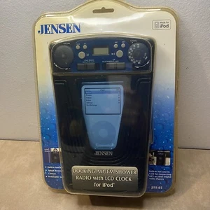 Jensen JISS-85 Docking AM/FM Shower Radio Stereo w/LCD Clock For ipod Sealed - Picture 1 of 8