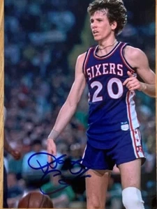 DOUG COLLINS PHILADELPHIA 76ERS SIXERS AUTOGRAPHED SIGNED 5x7 PHOTO VINTAGE - Picture 1 of 1