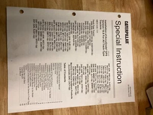 CATERPILLAR CAT ACCUGRADE GPS MONITOR INSTRUCTIONS SERVICE MANUAL - Bild 1 von 7