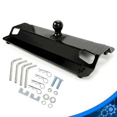 25,000lbs 5th Wheel Gooseneck Hitch Trailer Bent Plate 2-5/16" Bent Plate Ball - Image 1 of 4