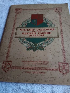 John Player & Sons - Cigarette cards - Military Uniforms British Empire Overseas - Picture 1 of 7