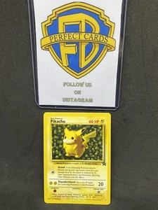 POKÉMON PROMO BLACKSTAR PIKACHU N°1 NM {ENG} - Picture 1 of 2