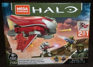 MEGA CONSTRUX 2020 HALO INFINTE #GNB24 BANSHEE BREAKOUT 2-IN-1 218 PEICES - Picture 1 of 7