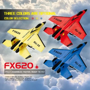 RC Flugzeug SU35 2,4G Radio Flugzeug Fernbedienung Segelflugzeug EPP Schaumstoffjäger Jet Spielzeug - Bild 1 von 11