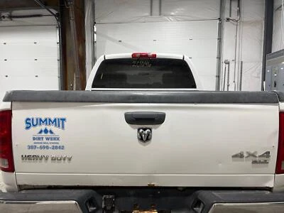 2003 - 2009 Dodge Ram 2500 Bright White-6FA Rear Tailgate Liftgate Foto 1 de 4