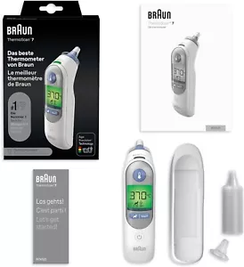 Braun ThermoScan 7 Ohrthermometer IRT6520, Farbcodiertes Digitaldisplay Retoure - Bild 1 von 6