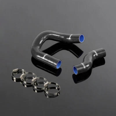 Black Silicone Radiator Hose Kit Fit For 1968-1973 Nissan Datsun 510 Ka24-de - Image 1 of 4