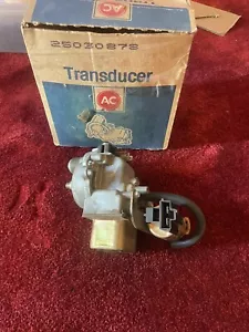 NOS GM CHEVY 1981 83 BUICK CRUISE CONTROL TRANSDUCER 25030878 - Picture 1 of 7