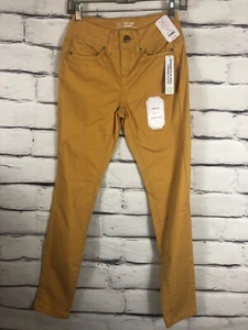 NWT No Boundaries Juniors Size 5 Yellow Jeans - Picture 1 of 8