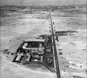 Vintage 1947 Aerial Las Vegas Photo - Rare Desert Cityscape - Bild 1 von 1