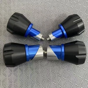Per BMW S1000RR S1000R M1000RR 19-24 Assale Anteriore e Posteriore Cursori Protezione Ruota - Foto 1 di 21