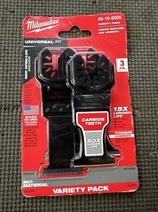 Milwaukee 49-10-9005 Universal Fit Multi-Material Klinge Variety Pack 3er Pack - NEU - Bild 1 von 2