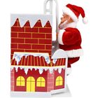 Climbing Chimney Toy Christmas Decor Ornaments With Music Decorations
