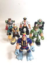 Mattel Rescue Heroes Lot Of 6 6” Action Figures 2000-2005