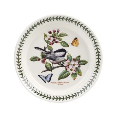 Portmeirion Botanic Garden Salad Plate 8.5 Inch - Chickadee
