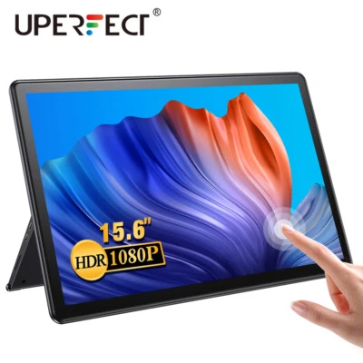 15.6" FHD Portable Monitor Touchscreen Monitor HDMI External Monitor for Laptop - Image 1 of 4