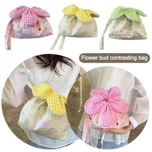 Printing Drawstring Bag Korean Style Storage Bag Crossbody Bag Women Students - Picture 1 of 15