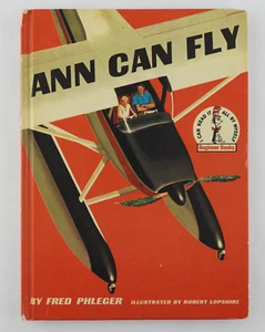Vintage Children's Book Ann Can Fly HC Dr Seuss Beginner Reader Book 1959 - Imagen 1 de 7