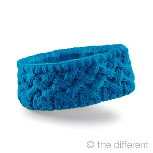Band Hair Woman Winter Colour " Blue " Vintage Snow Snowboard Cap - Picture 1 of 1