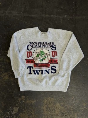 Vintage 90’s MLB Minnesota Twins Crewneck Sweatshirt World Champion - Image 1 of 4