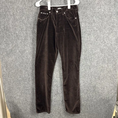 J&ANS Dolce & Gabbana Pants Mens 32 | 29 x 32 | Brown Chocolate Velvet Straight - Image 1 of 4