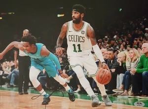Kyrie Irving Signed 11x14 Autographed Photo Boston Celtics 9x All-Star PSA 🏀🏆 - Picture 1 of 1