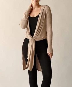 Cárdigan Fabina Bamboo Waffle Slim con Capucha - Imagen 1 de 24