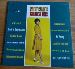 LP/Record/Vinyl/Album - Patsy Cline's Greatest Hits - 2016 Repress - VG+/VG - Picture 1 of 8