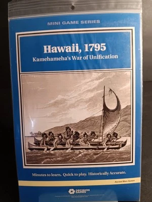 NEW! UNPUNCHED Hawaii 1795 Kamehameha's War of Unification DECISION MINI GAME - Image 1 of 2
