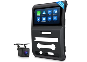 CAM+ Android 14 9" IPS Car Radio GPS Navigation CarPlay Stereo DSP for Ford F150 - Picture 1 of 21