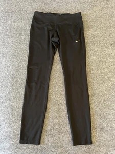 Nike Dri-FIT Leggings para Correr Mujer Medianos Negros Leggings Reflectantes Bolsillo con Cremallera - Imagen 1 de 11