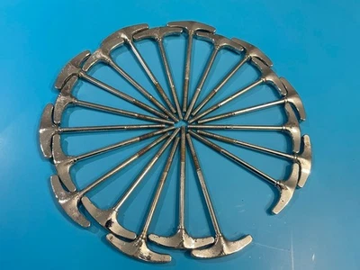 Ludwig 60s 70s Vintage Bajo T-Rod Set Cromo 20 T-Rods Foto 1 de 4