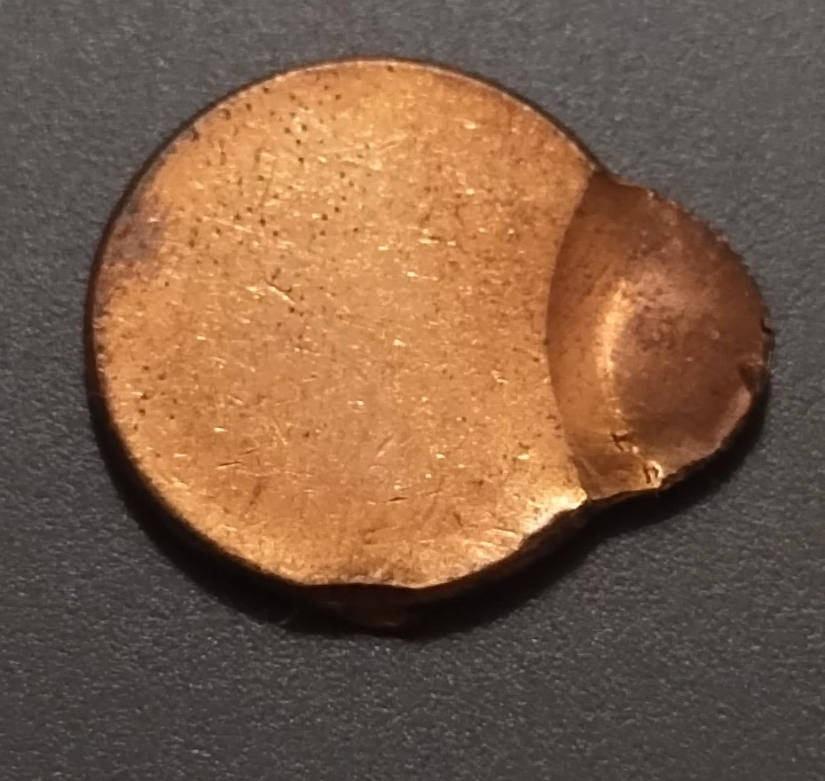 1965 MISSING DATE MINT ERROR 90% OFF-CENTER BU LINCOLN 1c ~very RARE. NM - Image 1 of 4