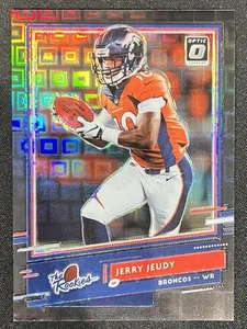 JERRY JEUDY 2020 DONRUSS OPTIC THE ROOKIES BLACK PANDORA RC #04/25 - Bild 1 von 3
