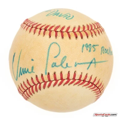 Vince Coleman "Novato del Año 1985" Béisbol Firmado Único Autografiado BAS Foto 1 de 4