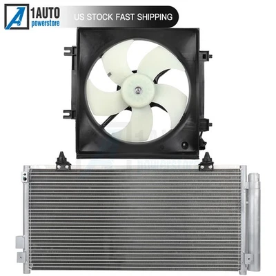 Kit de ventilador condensador de CA del motor eléctrico para Subaru Impreza 2008-2011 2,5 L Foto 1 de 4