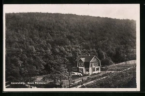 Gevelsberg, Ansichtskarte, Neue Försterei aus der Vogelschau 1931 - Picture 1 of 2