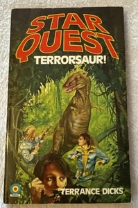 STAR QUEST Terrorsaur! Terrance Dicks (Dr Who) Vintage Paperback 1983 - Picture 1 of 7