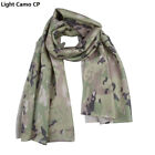 Military Tactical Camouflage Scarf Mesh Breathable Headband Mesh Scarf Mens6