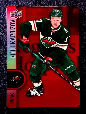 KIRILL KAPRIZOV 2022-23 UPPER DECK TIM HORTON'S RED DIE CUTS 22-23 #DC-20  68907 - Image 1 of 2